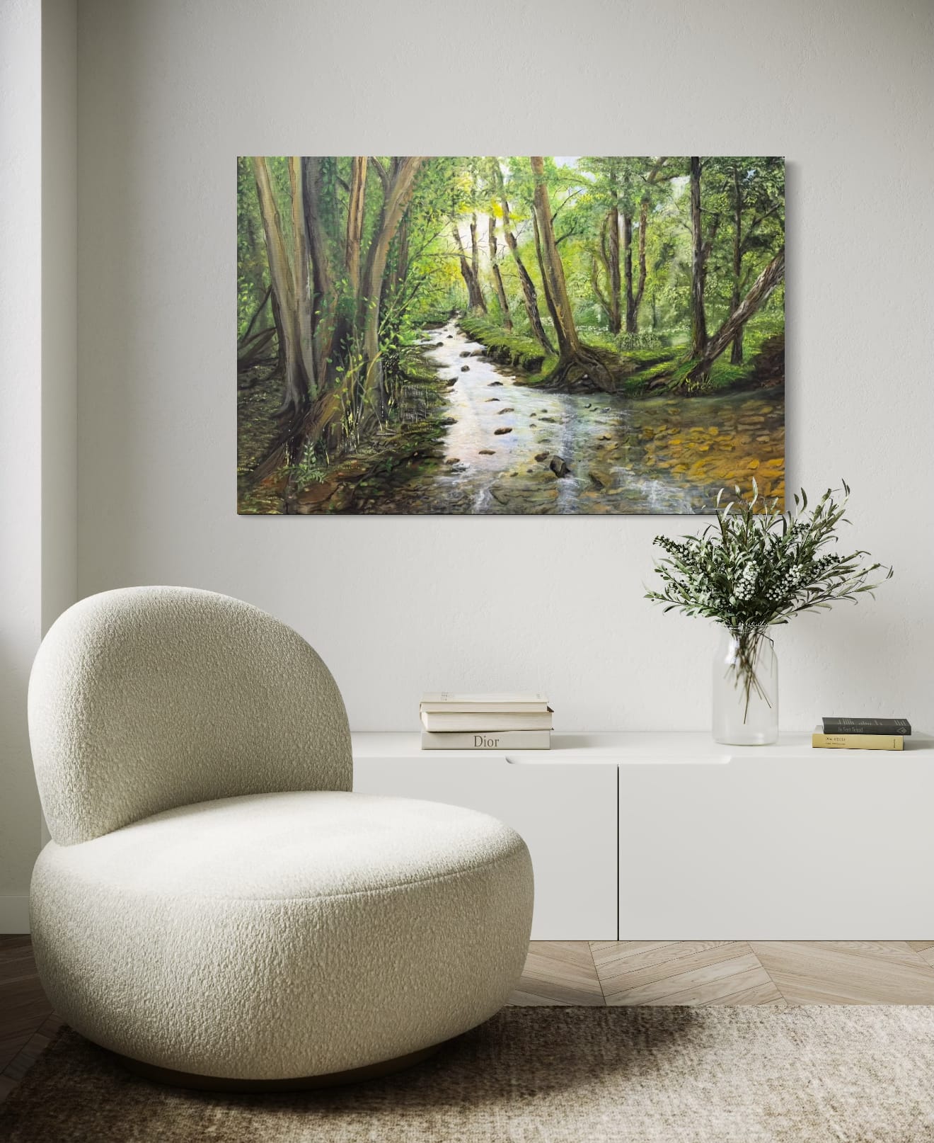 Artwork in Living Room
