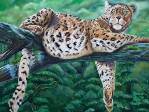 Theme of the original 24 x 36 acrylic painting