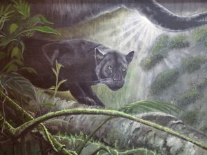 Moonlight hunt 24 x 36 acrylic painting